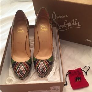 Christian Louboutin Bianca 140 Python Masai